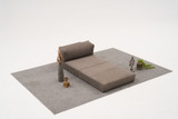 Kutna sofa Comfort Mini - Siva