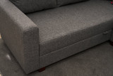 Kutna sofa na razvlačenje Ali Left - Grey