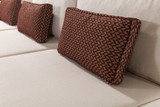 Kutna sofa na razvlačenje Matris Lijevo - Bež