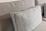 Kutna sofa na razvlačenje Matris Desno - Sivo