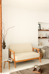 Sofa s 2 sjedala Nika - Bijela