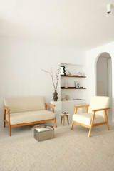 Sofa s 2 sjedala Nika - Bijela