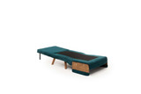 Kauč na razvlačenje s 1 sjedištem Cosmo Single - Petrolej zelena
