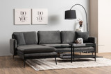 Kutna sofa Reya - Antracit