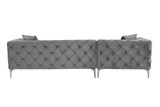 Kutna sofa Como Eco lijevi - antracit