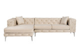 Kutna sofa Como Eco lijevi - bež