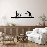 Metalna zidna dekoracija 111