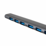 USB HUB - 1 priključak 3.2 + 6 priključaka 2.0 Izoxis 24374