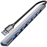 USB HUB - 1 priključak 3.2 + 6 priključaka 2.0 Izoxis 24374