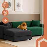 Navlaka za sofu 145-185cm zelena Ruhhy 26032