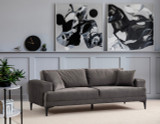 Sofa s 3 sjedala Astana 3 sjedala - antracit   a.g
