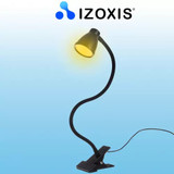 Stolna  lampa sa kopčom - crna Izoxis 19454