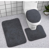 Kupaonski  tepih - set - sivi Ruhhy 24353