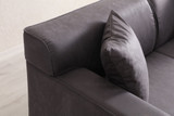 Sofa s 2 sjedala Nova Petra 2 - Antracit Sofa s 2 sjedala Nova Petra 2 - Antracit