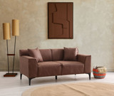 Sofa s 2 sjedala Nova Petra 2 - Konjak