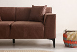Sofa s 2 sjedala Nova Petra 2 - Konjak