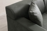 Sofa s 2 sjedala Nova Petra 2 - Zelena