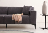 Sofa s 3 sjedala Nova Petra 3 - Antracit Sofa s 3 sjedala Nova Petra 3 - Antracit