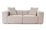 Sofa s 2 sjedala Lora dvosjed - Mocha