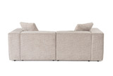 Sofa s 2 sjedala Lora dvosjed - Mocha