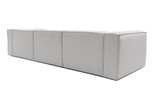 Sofa s 3 sjedala Fora trosjed - svijetlo siva