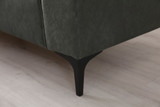 Kutna sofa Novi kutak Petre L - Zeleni