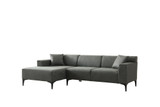 Kutna sofa Novi kutak Petre L - Zeleni