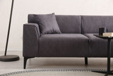 Kutna sofa Novi kutak Petre R - antracit