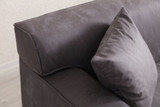 Kutna sofa Novi kutak Petre R - antracit