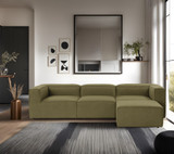 Kutna sofa Fora - Zelena