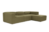 Kutna sofa Fora - Zelena