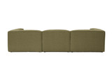 Kutna sofa Fora - Zelena