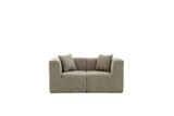 Sofa s 2 sjedala Raks - Siva Sofa s 2 sjedala Raks - Siva