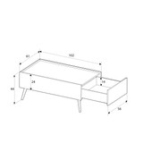 Klub stolić Shp-701-Ff-1