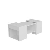 Set stolića za kavu Sartos - Bijeli