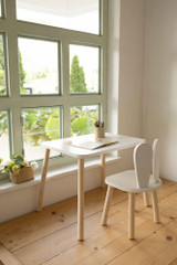 Dječji stolni set Bunny One - bijeli