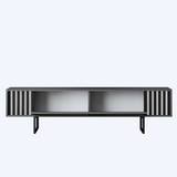 TV stalak Chrome Line - antracit, crna