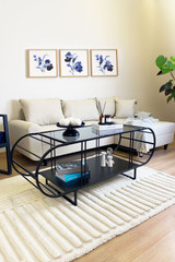 Klub stolić Windy - crni, Fume