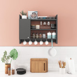 Kuhinjska polica Knerr - Antracit