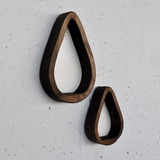 Dekorativna drvena zidna polica Raf292