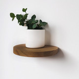 Dekorativna drvena zidna polica Raf283