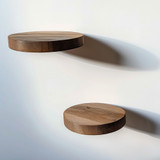 Dekorativna drvena zidna polica Raf283