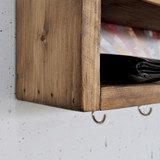 Dekorativna drvena zidna polica Raf293