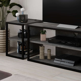 TV stalak Echo - retro sivi