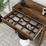 Stol za šminkanje Lizbon - Orah Stol za šminkanje Lizbon - Orah