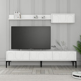 TV jedinica Lyon 2 - bijela, crna