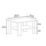 Klub stolić Duama - sivi