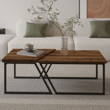 Set stolića za kavu Verona P0024623 - Rustikalni orah
