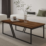 Set stolića za kavu Verona P0024623 - Rustikalni orah