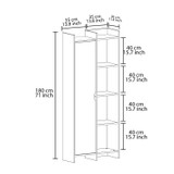 Ponuda za policu za knjige - bijela